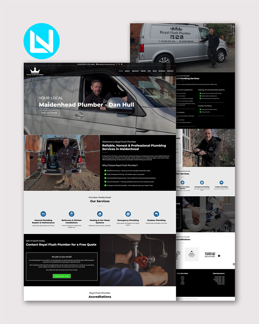 Plumber website design Plumber website design