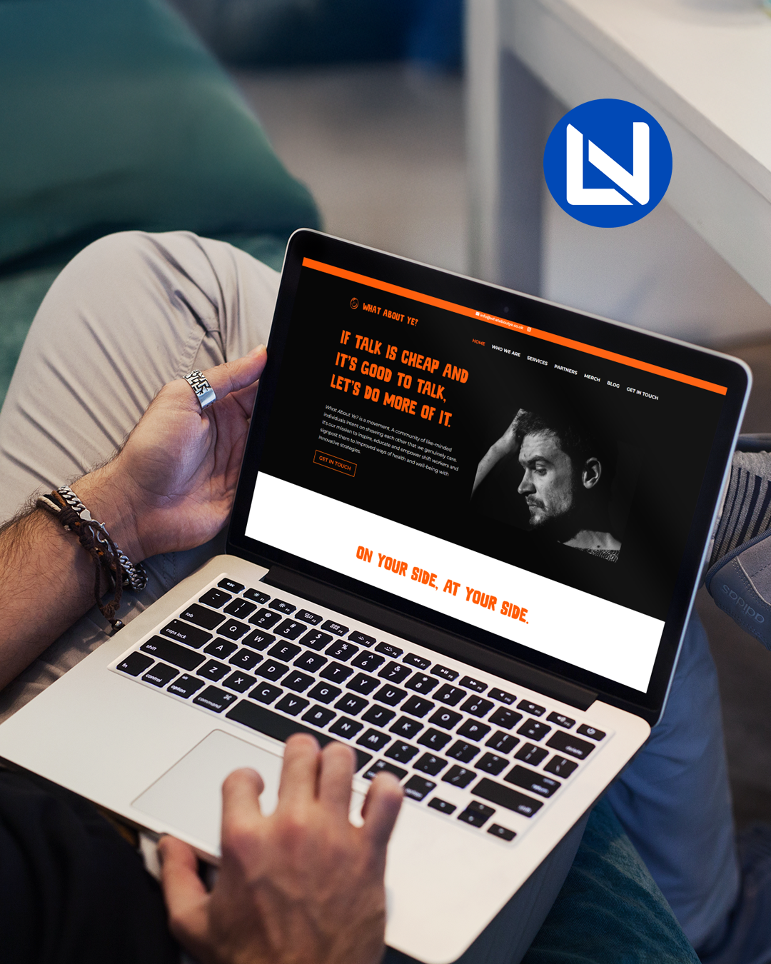 What About Ye? website design What About Ye? website design